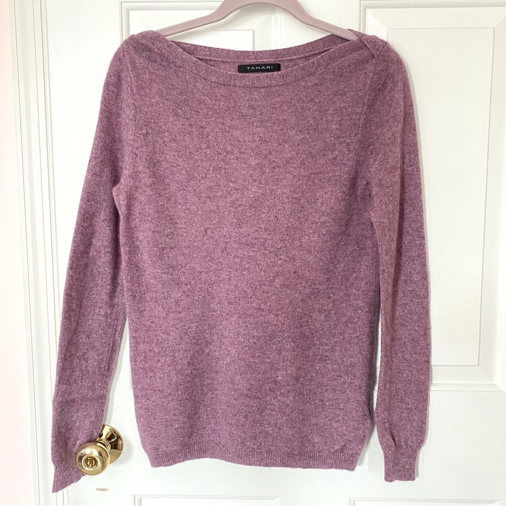 100% Cashmere 2 Ply Tahari Sweater